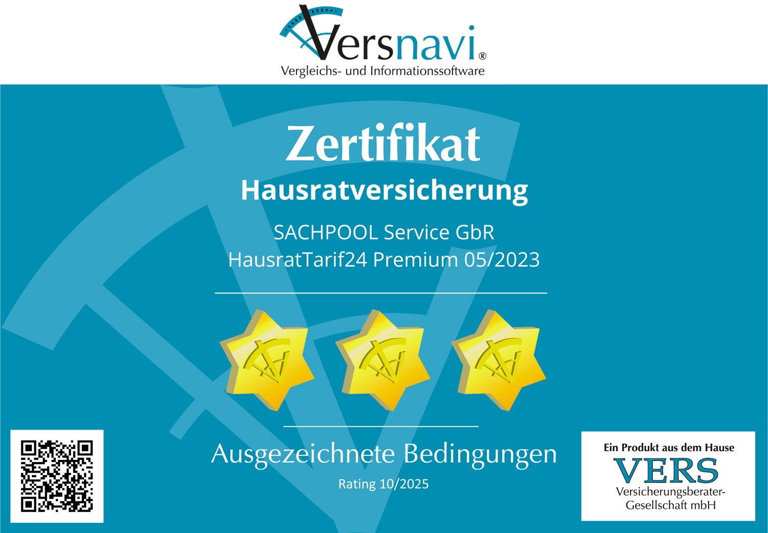 Versnavi Siegel HausratTarif 2025